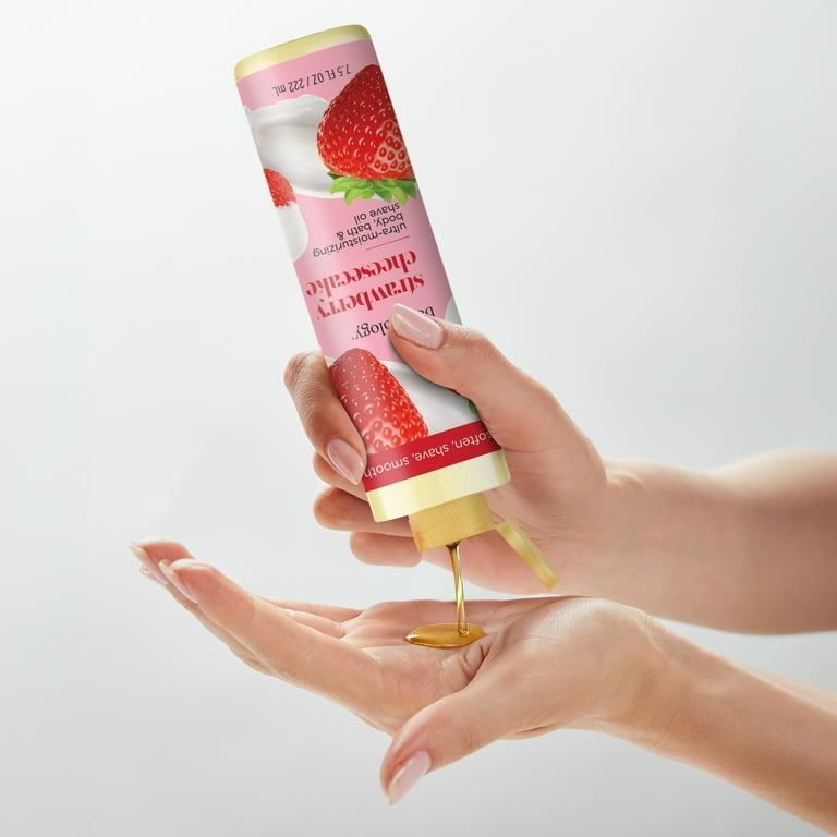 Bodycology Ultra Moisturizing Body Oil, Strawberry Cheesecake, 7.5 fl oz