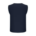 thumbnail image 4 of Mens Athletic Workout Tank Tops Lightweight Sleeveless Crewneck T Shirts Boys Casual Solid Pullover Breathable Muscle Undershirts Tees, 4 of 7