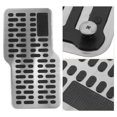 thumbnail image 1 of Luxshiny 2Pcs Car Accelerator Pedal Cover Stainless Steel Protective for Automotive Maintenance, 1 of 8