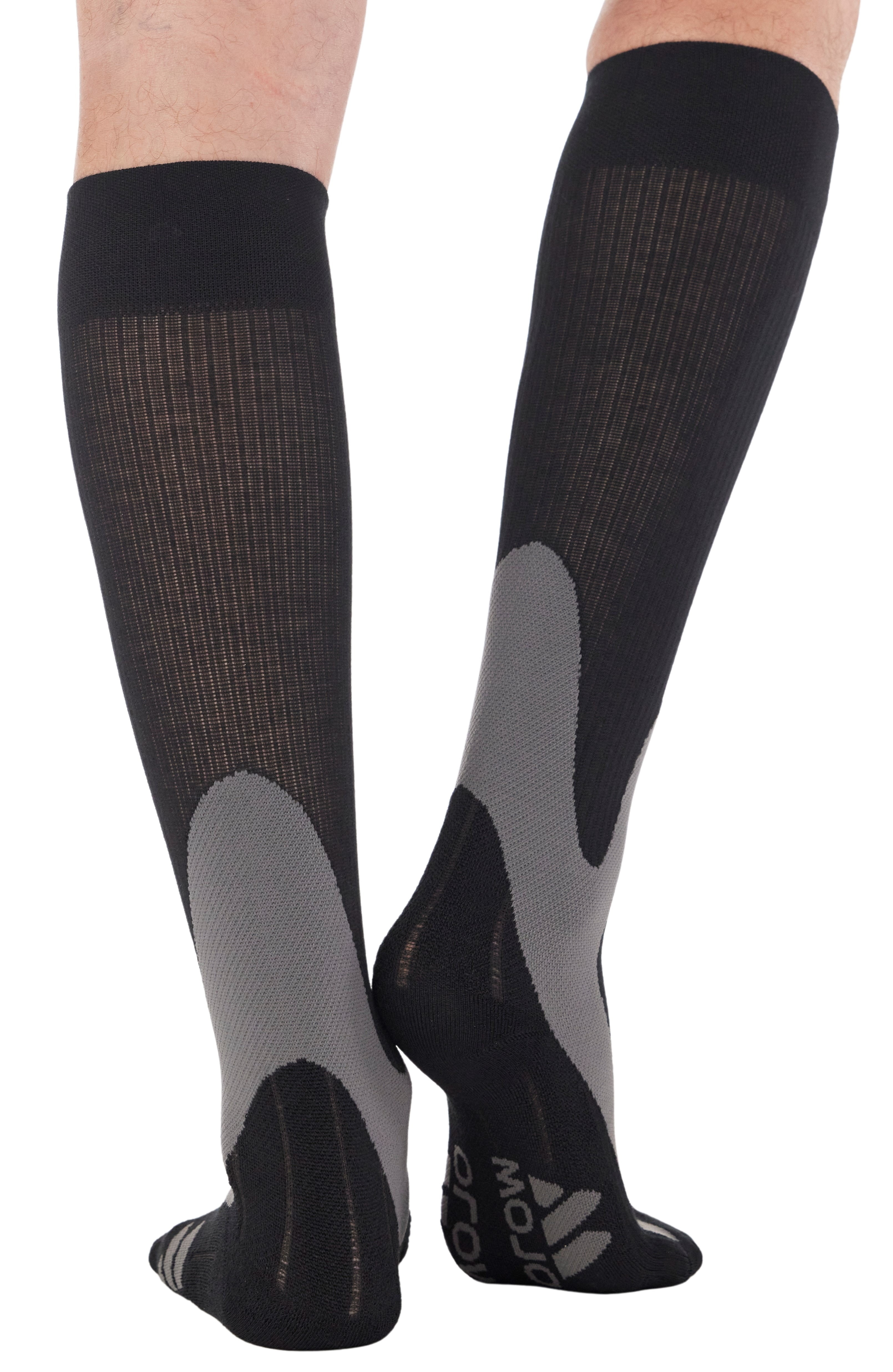 Compression Stockings for Women and Men Circulation 20-30 mmHg - Black, Small