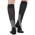 thumbnail image 6 of Opaque Men and Womens Compression Socks 20-30mmHg for Swelling - Black, X-Large, 6 of 7