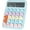 Blue, variant on Mechanical Switch Calculator with Big Buttons, Calculators Desktop, 12 Digits, Large LCD Display, Desk Calculator, Cute Pink Calculator for Teachers Students Basic Office