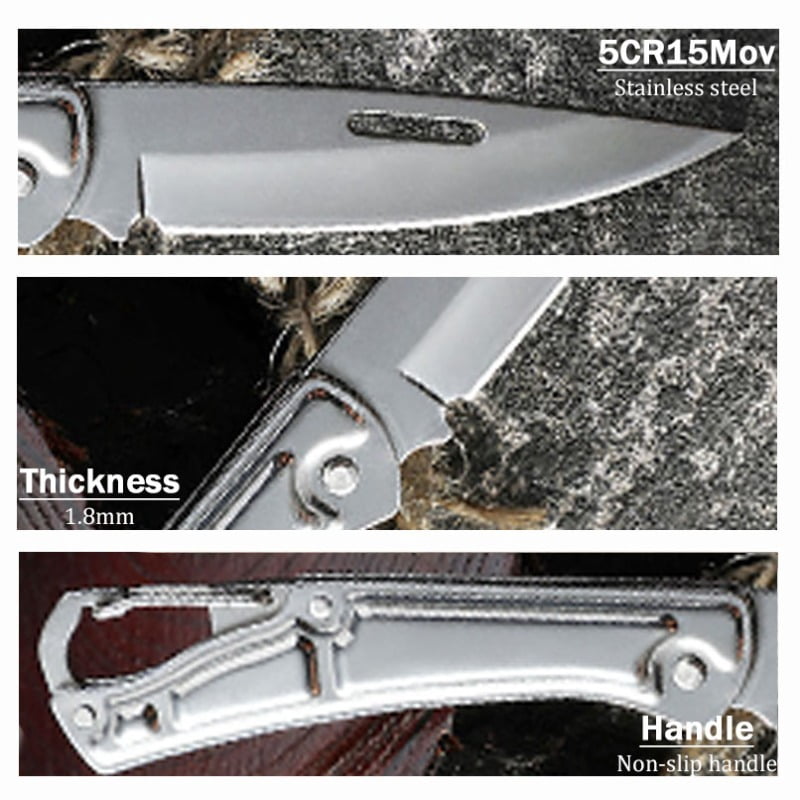 80PCS Stainless Steel Folding Knife Handcrafted Engraving Tools Multi-function Pocket Small Knife for Craft Enthusiasts Carving Knife Set Utility Knife Craft Carving