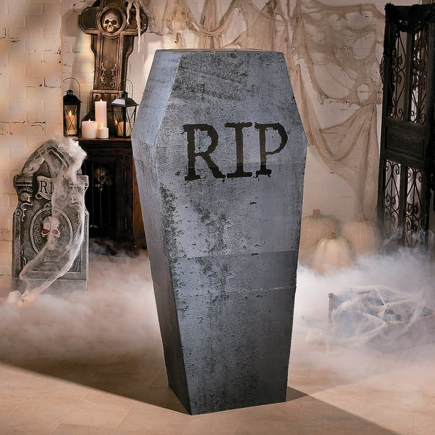 Halloween Coffin Stand Up Party Decor 1 Piece