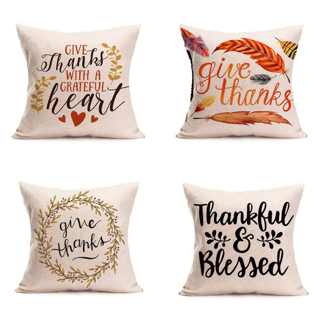 fall pillow covers 18x18