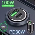thumbnail image 4 of Mini Cargador Ndcxsfigh Adaptador Carga Rápida Estupendo 100W USB Tipo C, 4 of 9