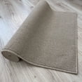 thumbnail image 3 of Custom Size Anti-Slip Machine Washable Loop Pile Sand Beige Runner Rugs ( 5' x 26"), 3 of 6