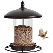 KEENSTONE Bird Feeder for Outdoors - 360° Feeding Perch