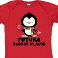 thumbnail image 4 of Inktastic Future Hockey Player Penguin Boys or Girls Baby Bodysuit, 4 of 5