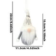 thumbnail image 2 of Christmas Tree Christmas Decorations Snowman Pendant Festive Christmas Tree Small Chain for Hanging Crafts Christmas Decorations 12 Bead Garland 6mm Hobby Lobby Easter Ornament Set, 2 of 3