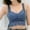 A1_Navy, variant on Front Clasp Lace Non Padded Custom Bust Lift Shaping Bra Shape Lifting Bra Wirefree Push Up Bras Comfortable Bralette with Wide Straps Everyday Sleep Underwear with No Underwire Purple M