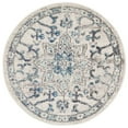 thumbnail image 3 of SAFAVIEH Madison Dalia Oriental Area Rug, Ivory/Grey, 5' x 5' Round, 3 of 12
