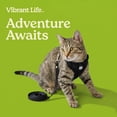 thumbnail image 5 of (3 pack) Vibrant Life Adjustable Cat Harness and Leash Set, Black, One Size, 5 of 10