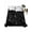 Black, variant on Black Spring Floral Twim Size Flat Sheet, Wrinkleproof & Fadeproof Cooling Flat Bed Sheet Only, Vintage Botanical Watercolor Breathable Soft Bedding Top Sheets 66 x 96 Inches