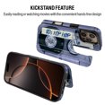 thumbnail image 6 of WIRESTER Case with Card Holder, RFID Blocking Wallet Case Durable PU Leather Kickstand Slim Heavy Duty Shockproof Protective Case for Apple iPhone 16 Pro 6.3" 2024, Retro Clear Cassette Tape Hip Hop, 6 of 7