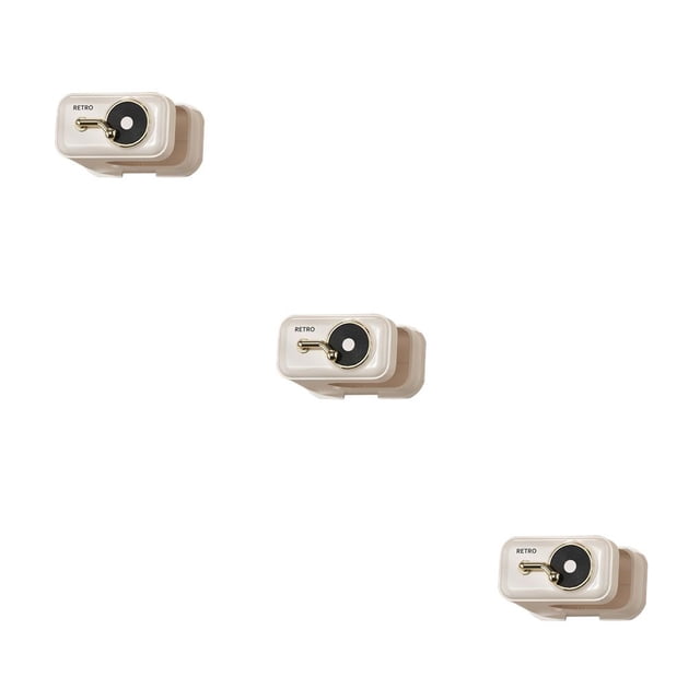 Bewildely Soporte de almacenamiento de escoba multiusos de ABS Colgador autoadhesivo sin perforaciones Clip de estante de servicio pesado Type1 NO1