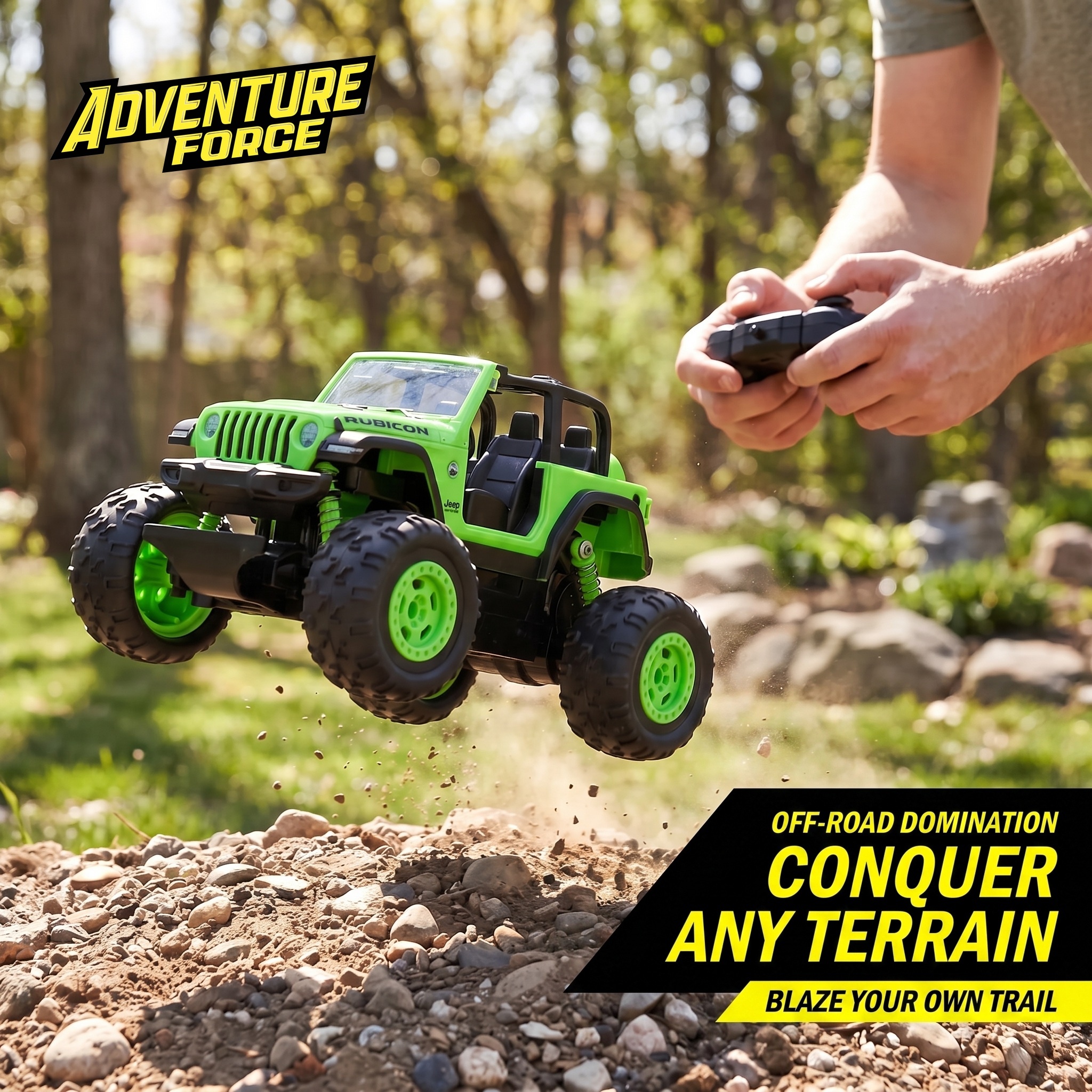 Adventure Force Jeep Wrangler Rubicon 1:24 Radio Controlled Vehicle photo 4