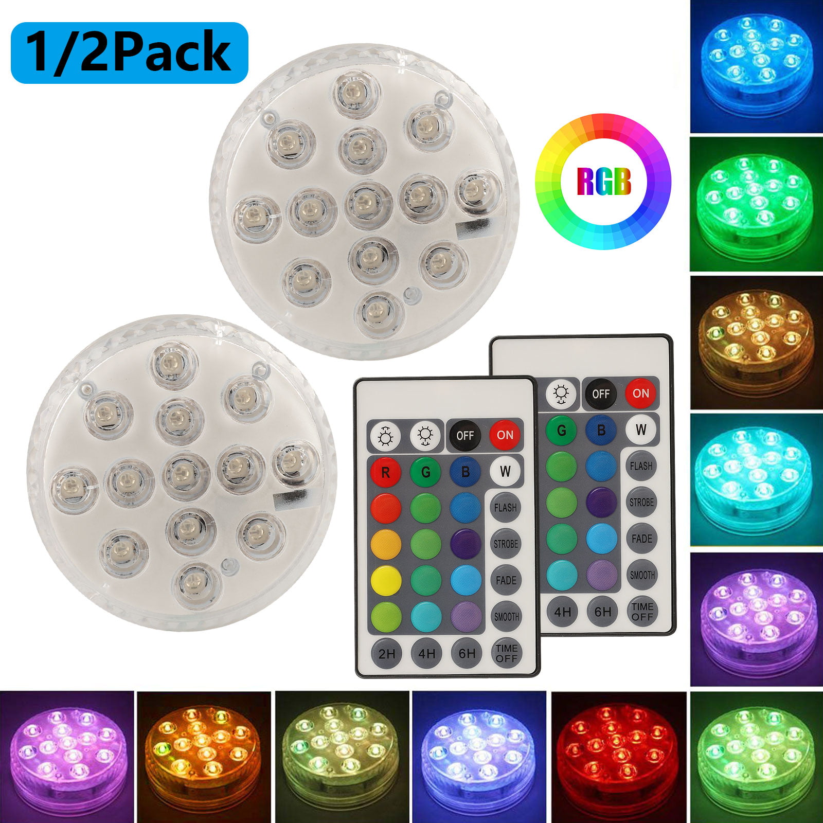 submersible led lights for fishing portable