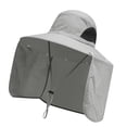 thumbnail image 4 of Sombrero de pescador informal con protección solar para playa, camping, escalada, deportes, mujeres y hombres. Gris claro, 4 of 9