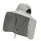 thumbnail image 4 of Sombrero de pescador de poliéster multifuncional con protección ar para senderismo, playa y exteriores. Gris claro, 4 of 8