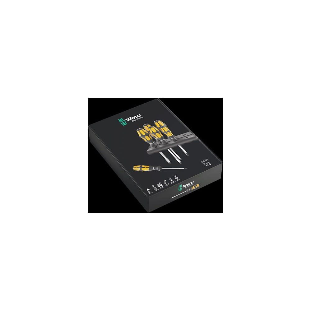 Wera Tools Kraftform 932 S/6 Chiseldriver And Rack Screwdriver Set