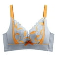 thumbnail image 2 of Mingw Wireless Bras for Women Floral High Impact Full Support Non padded Wireless Bra Ready for Workout or Home Available in Multicolor, 2 of 3
