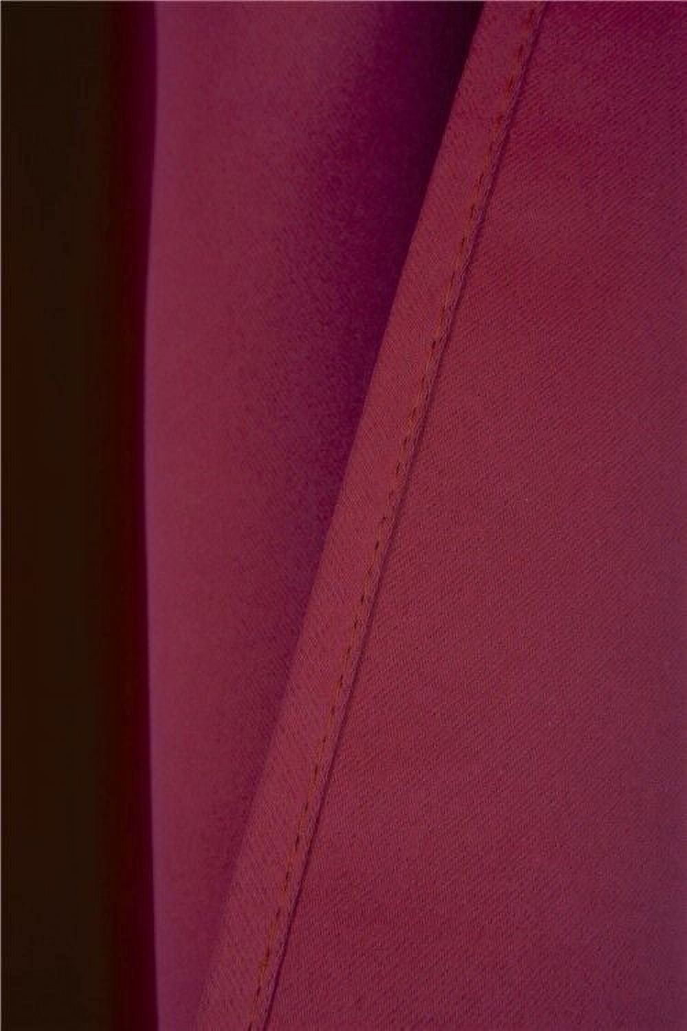 1 SET 100% BLACKOUT INSULATE THERMAL SHORT PANELS WINDOW CURTAIN IN 36" 54" 63"L