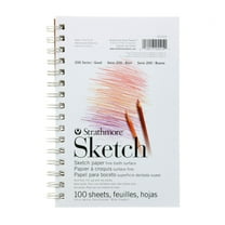 Strathmore Sketch Paper Pad, 200 Series, 5.5 in x 8.5 in, Wirebound