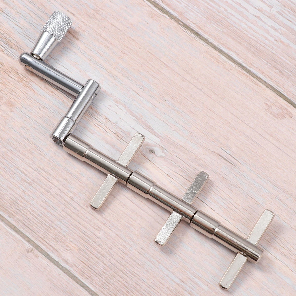 HONMEET 4Pcs Fast Loading Drum Tuning Keys Assorted Colors Lightweight Metal Construction for Musical Instruments