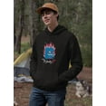 thumbnail image 2 of My Soul's Fire Piano Hoodie Men -Image by Shutterstock, Male XX-Large, 2 of 4