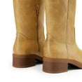 thumbnail image 2 of DREAM PAIRS Womens Knee High Boots Comfortable Platform Chunky Block Heel Banana Campus Boots Square Toe, 2 of 7