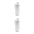 thumbnail image 3 of Botellas de agua de plástico transparente Bewildely con margaritas pequeñas 600ml sin BPA, 3 of 6