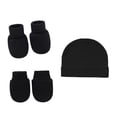 thumbnail image 2 of YAOBAMM Soft Newborn Hat Newborn Hat Set Knit Elastic Soft Warm Photography Props Infant Accessory Baby Bonnet Beanie, 2 of 7