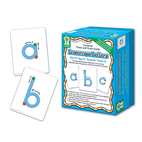 Textured Touch And Trace: Lowercase Manipulative