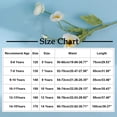 thumbnail image 4 of Agkizg Kids Girls Curved Leg Sweatpants Elastic Waist Solid Color Casual Pants for Trendy Fall Winter Wear, Sizes 10-11 Years, 4 of 6