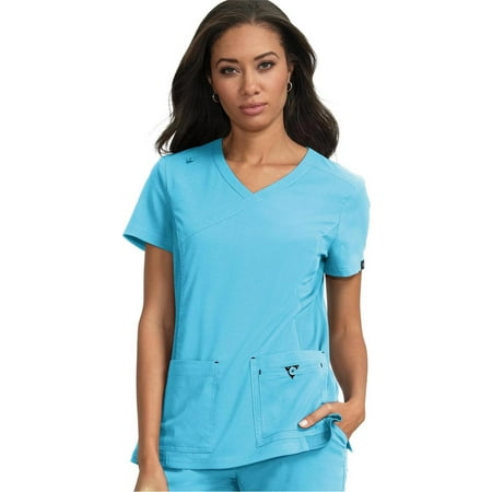 Koi 'Katie' Crossover Scrub Top Scrub Top
