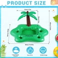 thumbnail image 2 of Soporte flotante para bebidas FillTouch para piscina con cocotero, 2 of 7