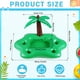 thumbnail image 2 of Soporte flotante para bebidas FillTouch para piscina con cocotero, 2 of 7