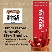 Old Wisconsin Snack Sticks, Original, 8-Ounce Package