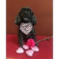 thumbnail image 4 of 2 Pack Valentine''s Dog Bandana, Puppy Valentine Scarfs for Small Medium Large Dogs Cats, 4 of 6