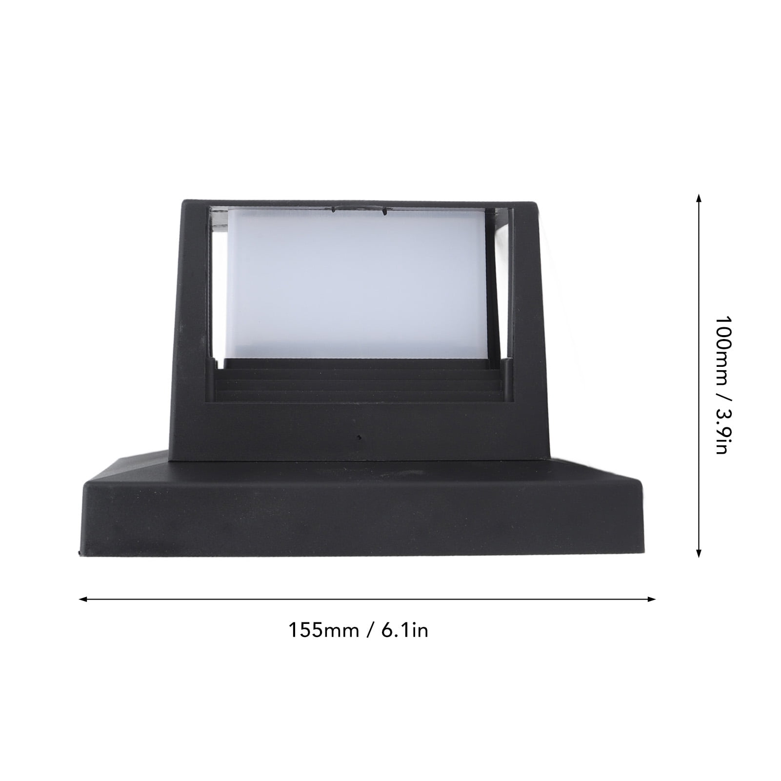 Outdoor Solar Post Light, Durable ABS Construction, Easy Install, Perfect Landscape Gift