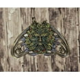 thumbnail image 3 of Art Nouveau Greenman Wall Plaque, 3 of 9