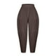thumbnail image 4 of ICHUANYI Clearance Women's Casual Loose Baggy Pocket Pants Fashion Playsuit Trousers Overalls Cotton And Linen Pants(Brown, XL) ICHUANYI WER2023081009015, 4 of 6
