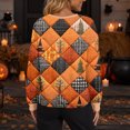 thumbnail image 6 of IYYVV Halloween Sweaters for Women 2026 Button Knit Cardigan Long Sleeve Ghost Graphic Cute Spooky Fall Winter Trendy Tops Saffron L, 6 of 6