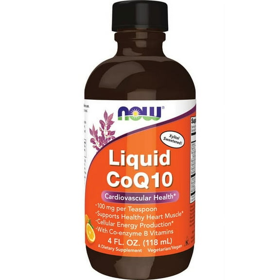 NOW Foods Liquid Coq10 - Orange 4 fl oz Liq