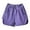 Dark Purple, variant on Daznico Toddler Girls Solid Color Dolphin Hem Athletic Shorts Elastic Waist Side Pockets Soft Stretchy Breathable Casual for Beach Yoga Playwear,4-5 Years