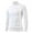 White, variant on Krdevn Men's Warm High Collar Thermal Underwear Men Basic Plain T Shirt Blouse Pullover Long Sleeve Top,S