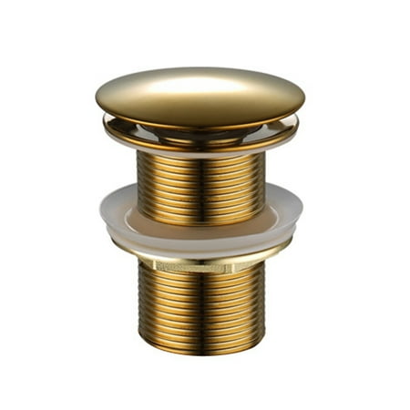 

for Pop Up Drain Waste Stopper Bathroom Faucet Accessories Brass 2 Colors Option