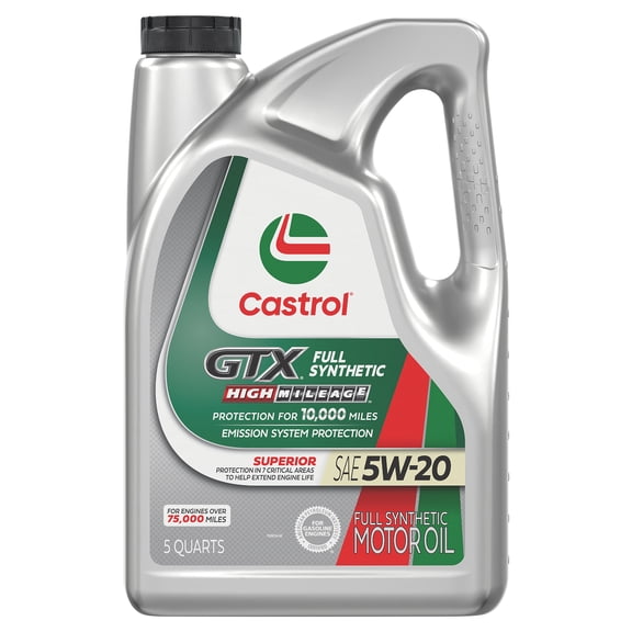 GTX Full Synthetic High Mileage 5W-20, 5 Quart