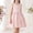 Pink, variant on Tween Girls Off Shoulder Pageant Dresses Princess Halter Bubble Ruffle Dress Summer A-line Elegant Formal Prom Gown 7-15 Years